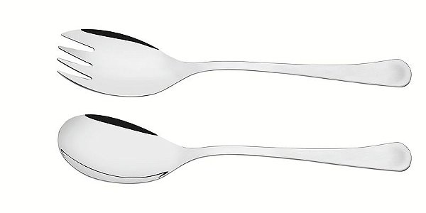 TALHER SALADA ACO INOX 2PC.