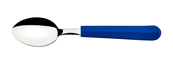 COLHER MESA INOX TULUM AZU