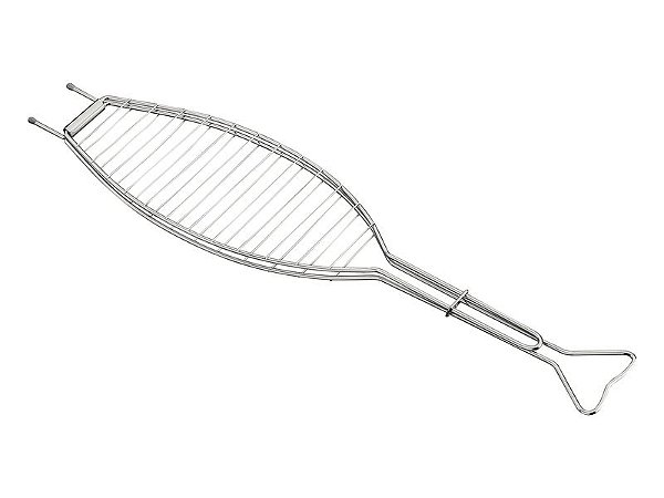 GRELHA PLANA ACO INOX