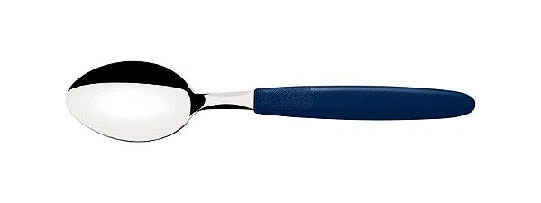 COLHER SOBREMESA INOX IPANEMA AZU