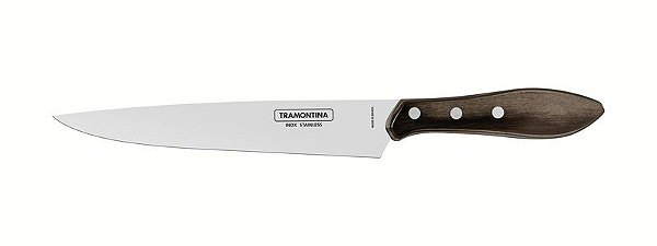 FACA CARNE INOX 8 POLYWOOD CAS