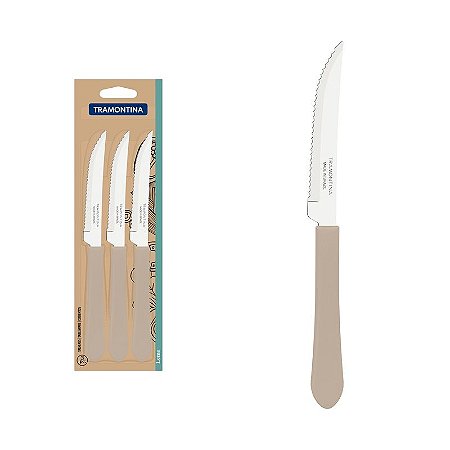 CONJ FACAS CHUR INOX 3PC LEME CIN