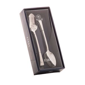 CJ 6 COLHERES AÇO INOX P/SOBREMESA BERNA
