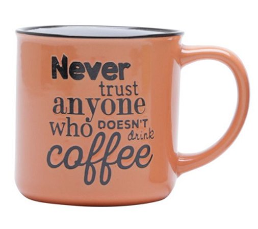 CANECA DE PORCELANA MOTIVE ÓCRE 250ML