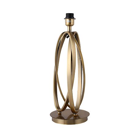 BASE PARA ABAJUR VENETO BRONZE (D)20CM (A)54.5CM  1XE27 40W