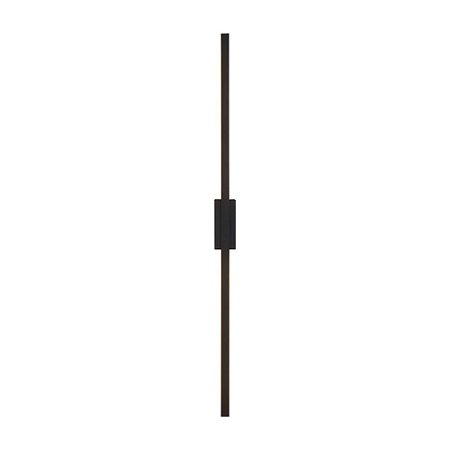 ARANDELA / PLAFON TEC PRETO (C)90CM (L)2CM  1X15W 3000K 980LM