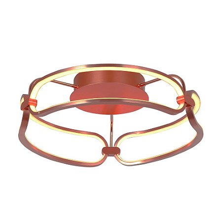 PLAFON LÚMINA ROSE GOLD (D)47CM (A)17CM  1X35W 3000K 1750LM