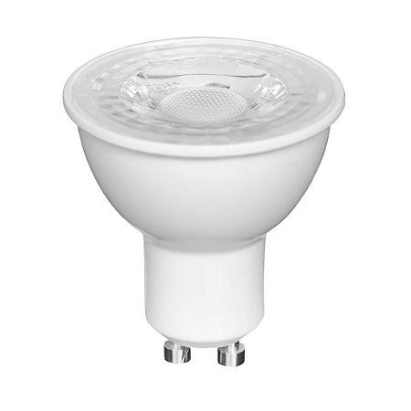 LAMPADA MR16 GU10 7W 525LM 3000K >80 38° BIVOLT