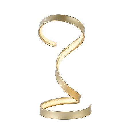 ABAJUR FLUIRE DOURADO (C)23CM (L)22CM (A)45CM  1X20W 3000K 1000LM