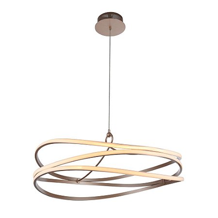 PENDENTE FITA SAND GOLD  (D)60CM (A)31CM  1X66W 3000K 3300LM