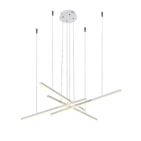 PENDENTE FATO BRANCO (C)120CM (L)120CM (A)4CM  4X15W 3000K 3210LM