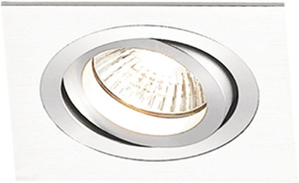 SPOT DE EMBUTIR ECCO BRANCO (C)7.5CM (L)7.5CM (A)3CM  1XGU10 MR11