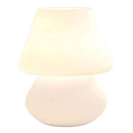 ABAJUR DISC BRANCO (D)15CM (A)18.5CM  1XE27 40W