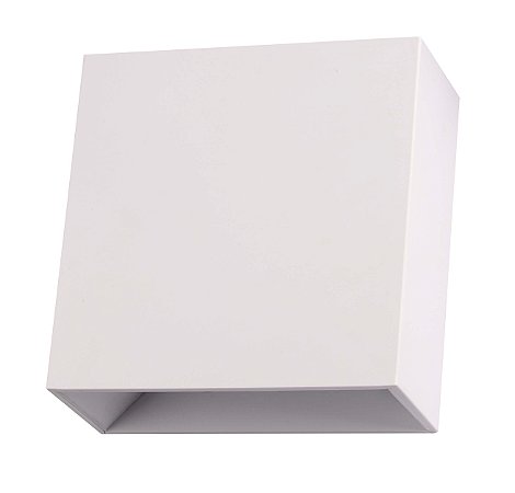 ARANDELA CUBO BRANCO (C)12CM (L)12CM (A)5.2CM  1X4W 3000K 260LM