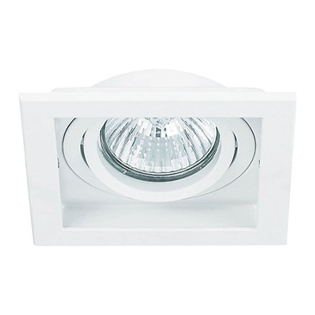 SPOT DE EMBUTIR CONECTA BRANCO (C)18.5CM (L)18.5CM (A)5CM  1XE27 PAR30