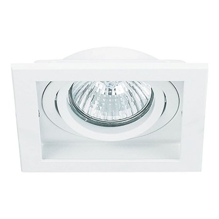 SPOT DE EMBUTIR CONECTA BRANCO (C)18CM (L)18CM (A)6.5CM  1XGU10 AR111