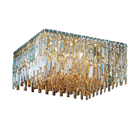 PENDENTE CHARM CROMADO E AMBAR (C)59CM (L)59CM (A)26CM  13XG9 520W