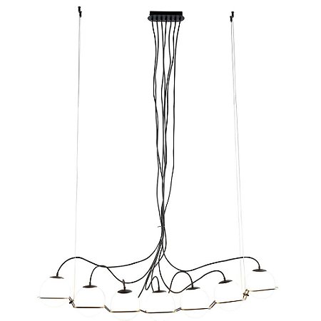 PENDENTE CARLOTA PRETO E BRANCO (C)14CM (L)113CM (A)21.5CM  7XG9 70W