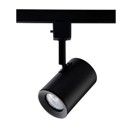 SPOT PARA TRILHO BEAM PRETO (D)6.5CM (A)15.5CM  1XGU10 MR16