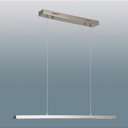 PENDENTE EM ALUMINIO 90CMX8CM LED18X1W - CR