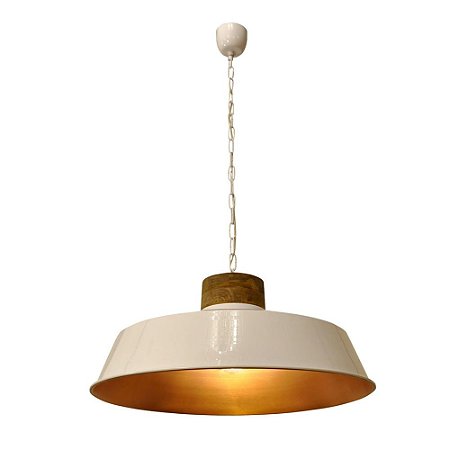 PENDENTE GOA 62CMX33CM 1XE27 - BRANCO