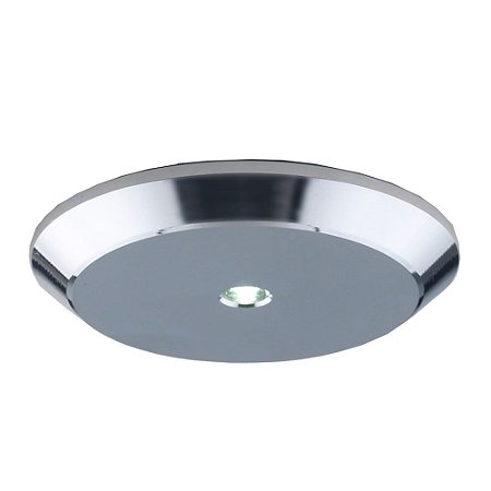 SPOT DE EMBUTIR PLAIN D 5,5CM X 2,5CM  1 X LED 1W 127V / 220V CROMADO