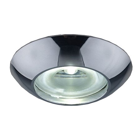 SPOT DE EMBUTIR GLAZE D 6CM X 4CM  1 X LED 1W 127V / 220V CROMADO