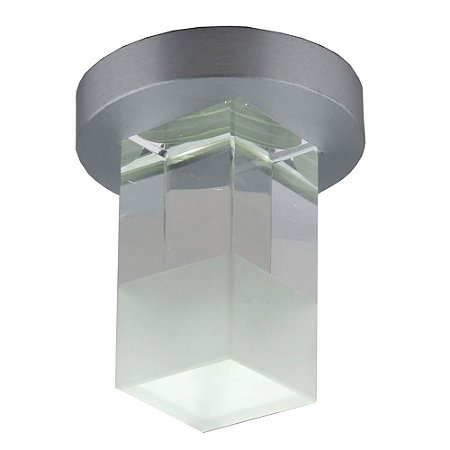 SPOT DE EMBUTIR FINE 2CM X 2CM X 6CM  1 X LED 1W 127V / 220V BRANCO
