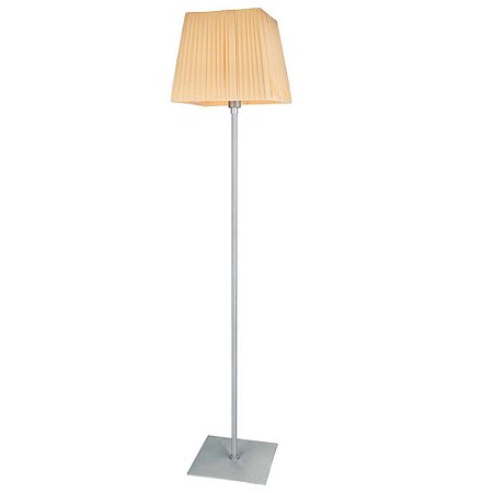 COLUNA PLEAT D 35CM X 165CM  1XE27 127V / 220V PRATA