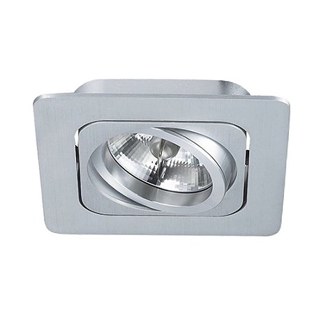 SPOT DE EMBUTIR MONET 13CM X 13CM X 2,5CM  3XGU10 127V / 220V BRANCO