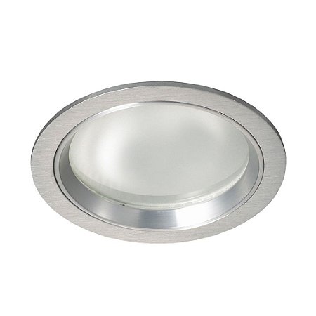 SPOT DE EMBUTIR FIT D 11,5CM X 8,5CM  1XG9 127V / 220V ESCOVADO