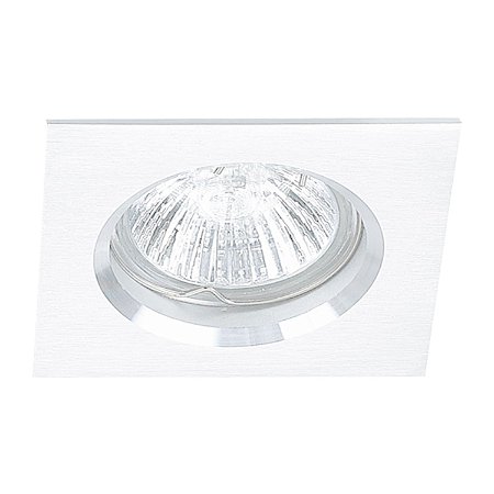 SPOT DE EMBUTIR FIT 8CM X 8CM X 3CM  1XGU10 127V / 220V BRANCO