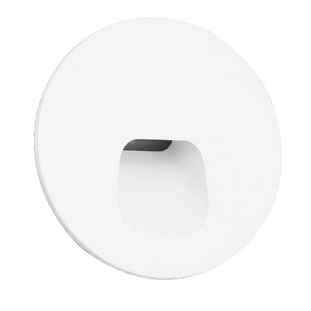 BALIZADOR FIX D 7CM X 7CM  1 X LED 3W 127V / 220V BRANCO