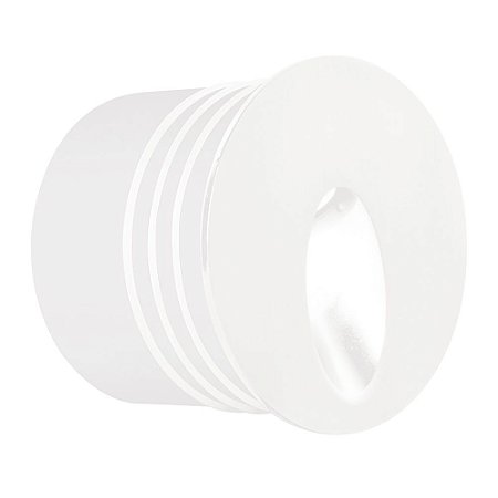 BALIZADOR PUNT 8CM X 7CM X 8CM  1 X LED 3W 127V / 220V BRANCO