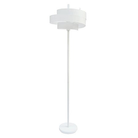 COLUNA SPIROS D 48CM X 178,5CM  1XE27 127V / 220V BRANCO
