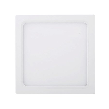 PLAFON DE SOBREPOR SMART ABS 16,1CM X 16,1CM X 3,6CM 12W 4200 K LED BRANCO