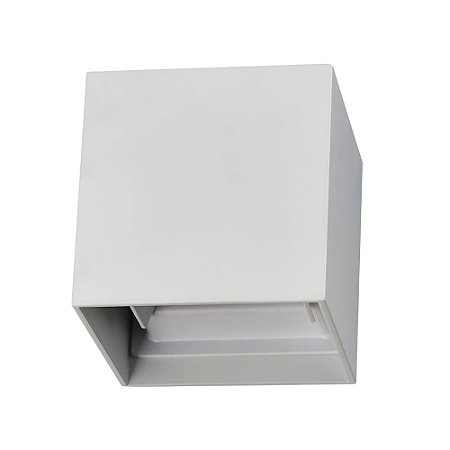 ARANDELA RET 10CM X 10CM X 10CM 3000 K LED BRANCO