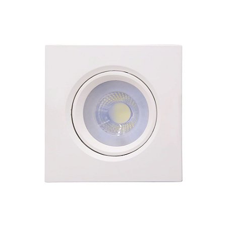 SPOT DE EMBUTIR POLI 13,3CM X 13,3CM X 5,5CM 2700 K PAR30  BRANCO