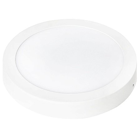 PLAFON DE SOBREPOR SMART D 40CM X 4CM 30W 6000 K LED BRANCO