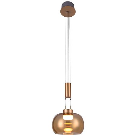 PENDENTE IOIÔ D 22CM X 19CM  1 X LED 8,5W FRENCH GOLD