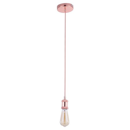 PENDENTE TILT D 4,7CM X 8,4CM  1XE27 127V / 220V COBRE