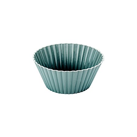 CJ. DE FORMAS PARA MINI BOLOS DE SILICONE 12 PC. CINZA