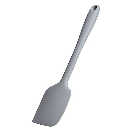 ESPATULA PEQUENA DE SILICONE CINZA