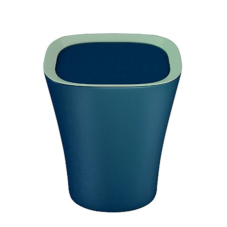 LIXEIRA BASCULANTE SMART 8,5L AZUL PETROLEO