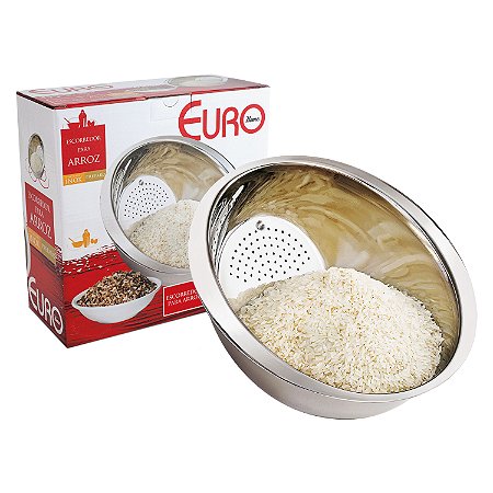 ESCORREDOR INOX MULTIUSO 24 CM