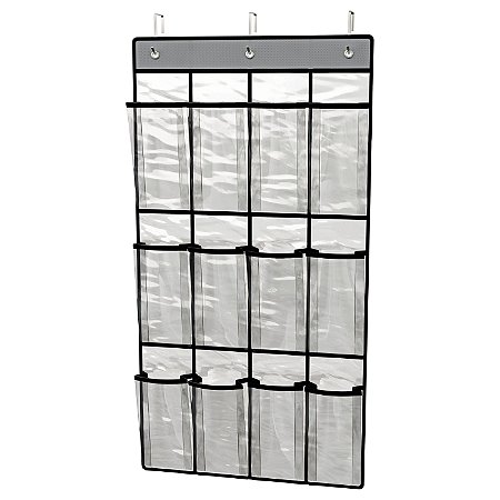 SAPATEIRA TRANSPARENTE PENDURAVEL 12 PARES