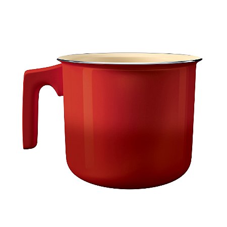 LEITEIRA INTENSE 14 CM VERMELHA