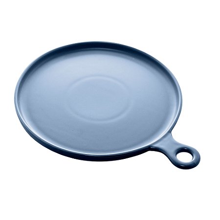 PRATO PORCELANA AZUL ESCURO 32cm