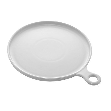 PRATO PORCELANA BRANCO 32cm