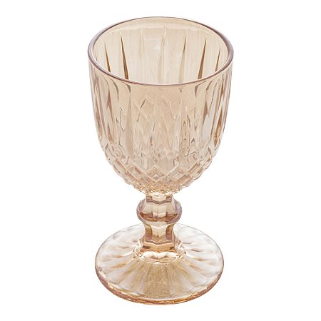 CJ 6 TAÇAS VIDRO P/VINHO IMPERIAL ÂMBAR 245ml